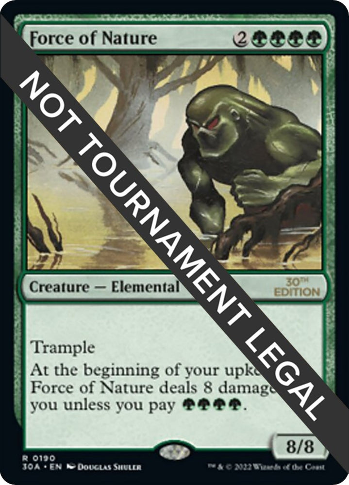 Image for Force of Nature (190) (30A)
