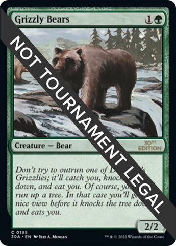 Image for Grizzly Bears (195) (30A)