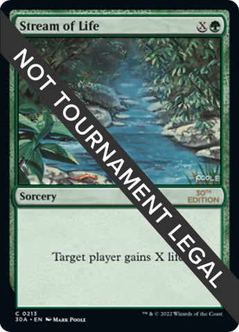 Image for Stream of Life (213) - Magic: The Gathering