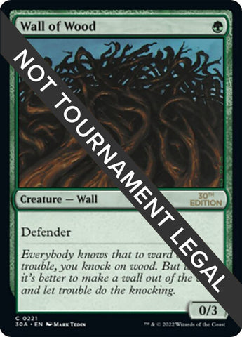 Image for Wall of Wood (221) (30A)