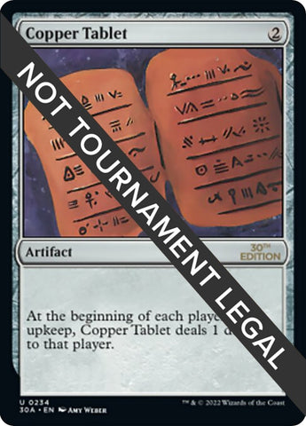 Image for Copper Tablet (234) (30A)