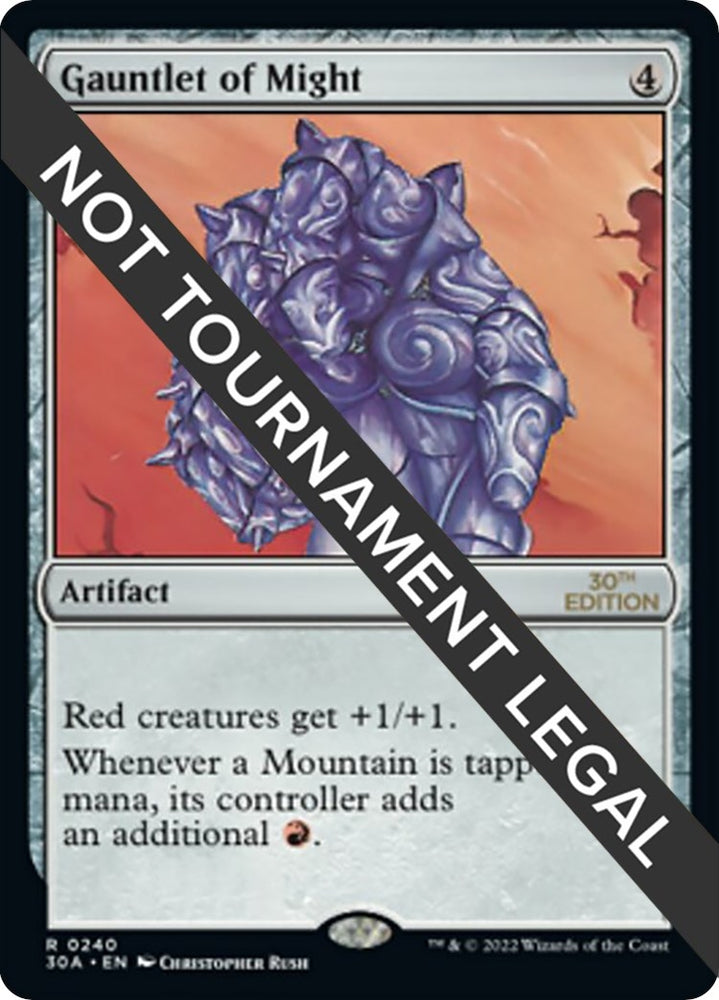 Image for Gauntlet of Might (240) (30A)