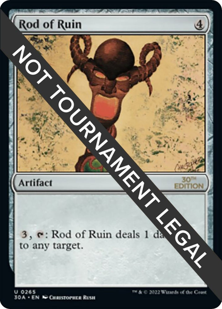 Image for Rod of Ruin (265) - Magic: The Gathering