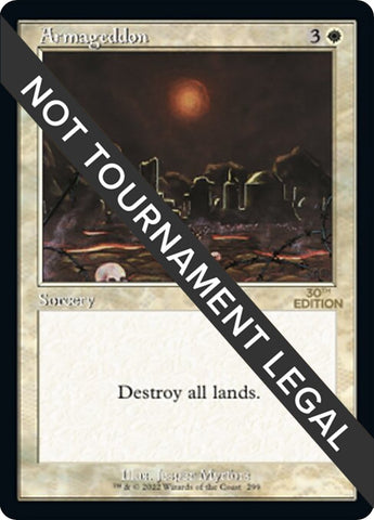 Armageddon (Retro Frame) (299) (30A)
