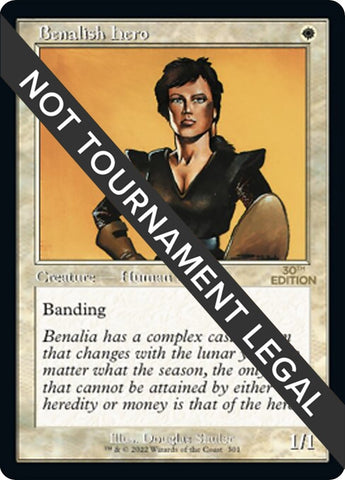 Image for Benalish Hero (Retro Frame) (301) (30A)