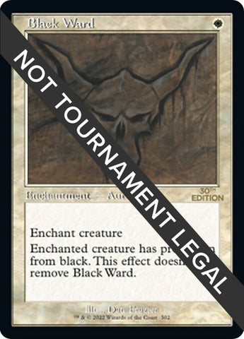 Image for Black Ward (Retro Frame) (302) (30A)