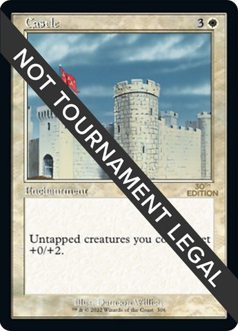 Image for Castle (Retro Frame) (306) (30A)