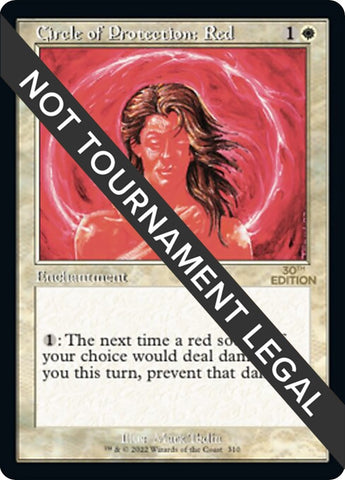 Image for Circle of Protection: Red (Retro Frame) (310) (30A)