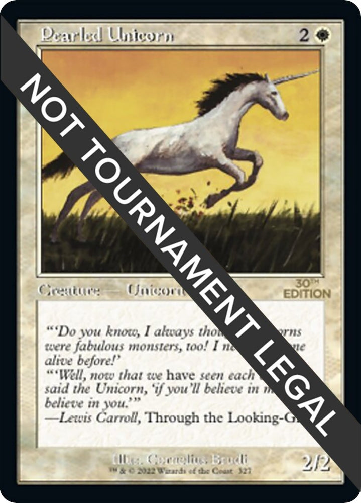 Image for Pearled Unicorn (Retro Frame) (327) (30A)