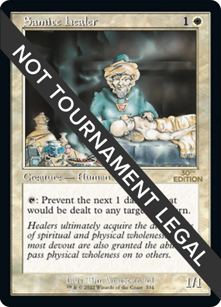 Image for Samite Healer (Retro Frame) (334) - Magic: The Gathering