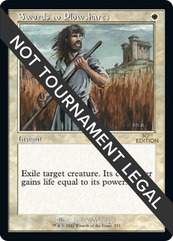 Image for Swords to Plowshares (Retro Frame) (337) (30A)