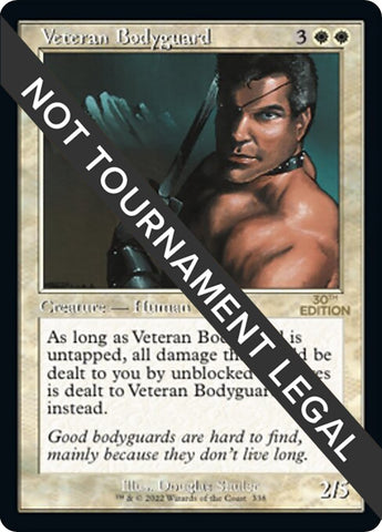 Image for Veteran Bodyguard (Retro Frame) (338) (30A)