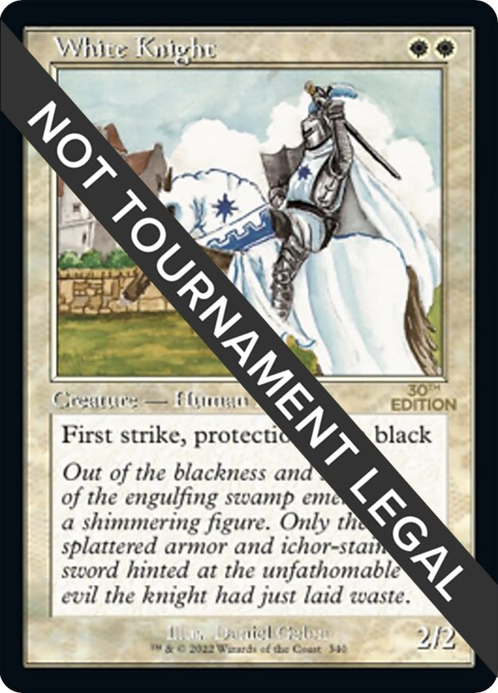Image for White Knight (Retro Frame) (340) (30A)
