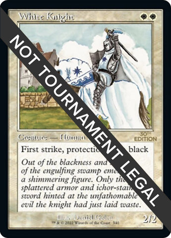Image for White Knight (Retro Frame) (340) (30A)