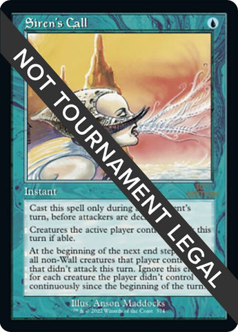 Image for Siren's Call (Retro Frame) (374) - Magic: The Gathering