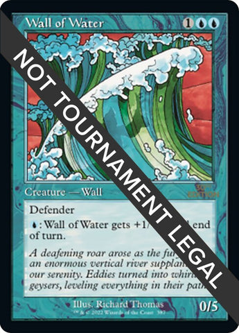 Image for Wall of Water (Retro Frame) (387) (30A)
