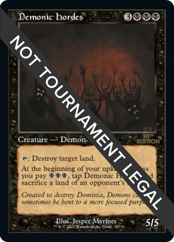 Image for Demonic Hordes (Retro Frame) (397) (30A)