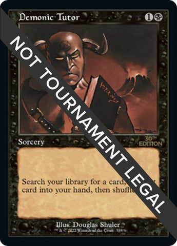 Image for Demonic Tutor (Retro Frame) (398) (30A)