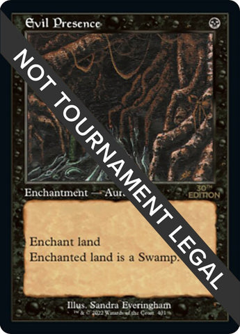 Image for Evil Presence (Retro Frame) (401) (30A)