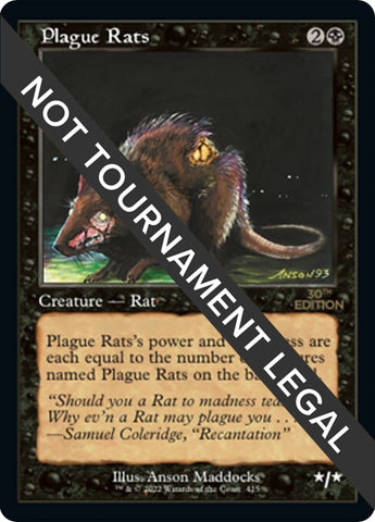 Image for Plague Rats (Retro Frame) (415) (30A)