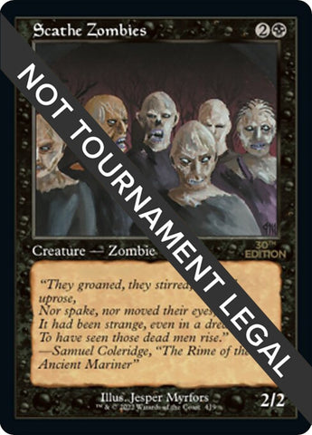 Image for Scathe Zombies (Retro Frame) (419) (30A)