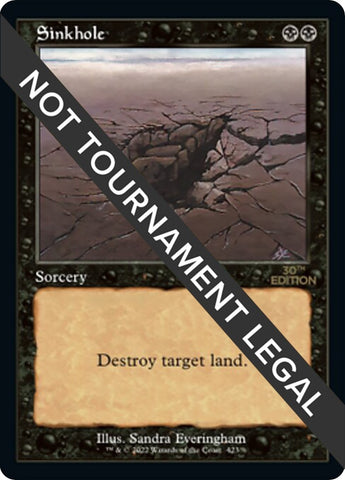 Image for Sinkhole (Retro Frame) (423) (30A)