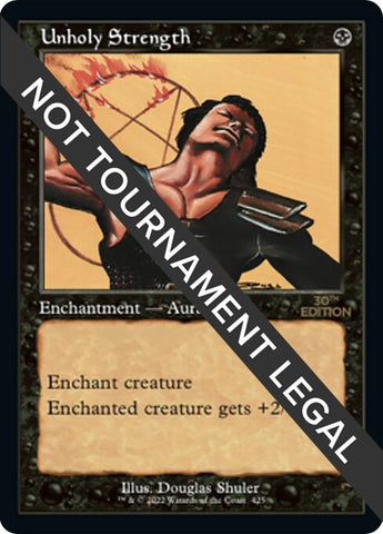 Image for Unholy Strength (Retro Frame) (425) (30A)