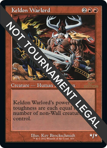 Image for Keldon Warlord (Retro Frame) (453) (30A)