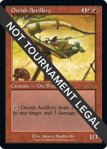 Image for Orcish Artillery (Retro Frame) (458) (30A)