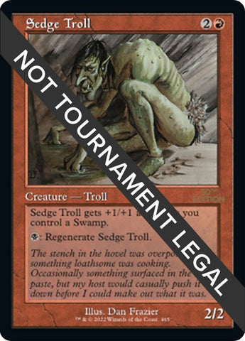 Image for Sedge Troll (Retro Frame) (465) - Magic: The Gathering
