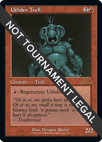 Image for Uthden Troll (Retro Frame) (473) (30A)