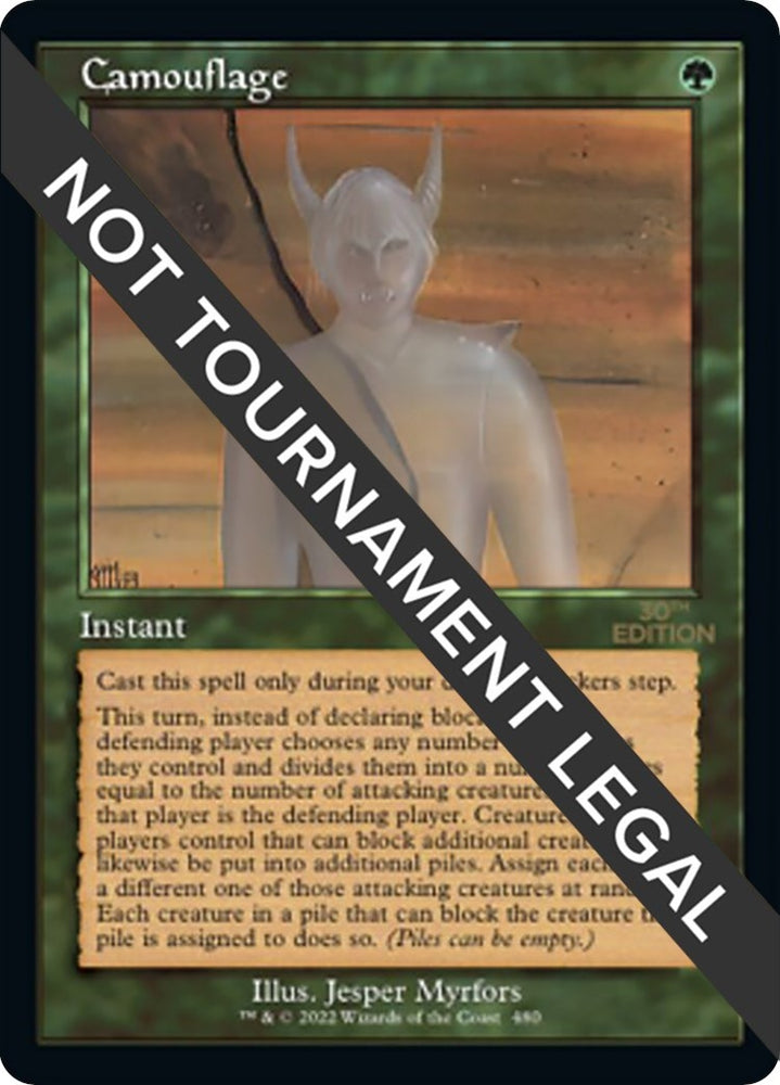 Image for Camouflage (Retro Frame) (480) (30A)