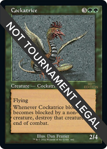 Image for Cockatrice (Retro Frame) (482) (30A)