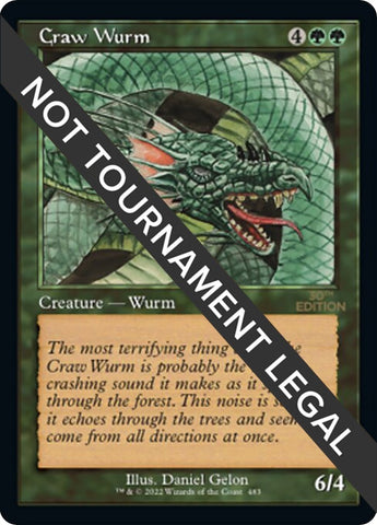 Image for Craw Wurm (Retro Frame) (483) (30A)