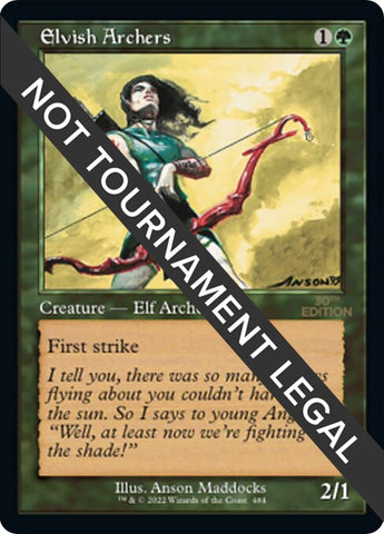 Image for Elvish Archers (Retro Frame) (484) (30A)