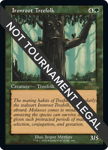 Image for Ironroot Treefolk (Retro Frame) (496) (30A)