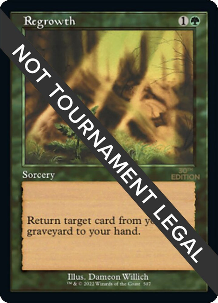 Image for Regrowth (Retro Frame) (507) - Magic: The Gathering