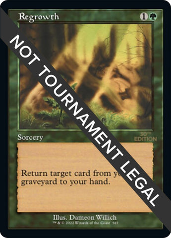 Image for Regrowth (Retro Frame) (507) - Magic: The Gathering