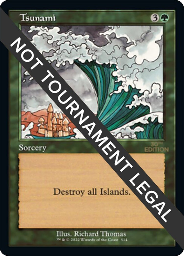 Image for Tsunami (Retro Frame) (514) - Magic: The Gathering