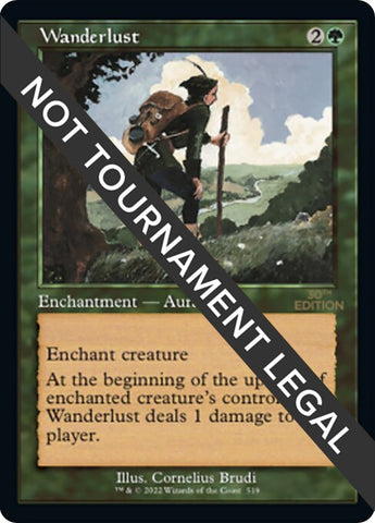 Image for Wanderlust (Retro Frame) (519) (30A)