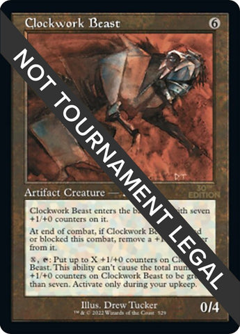 Image for Clockwork Beast (Retro Frame) (529) (30A)