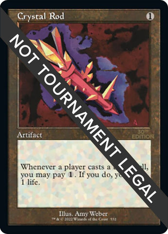 Image for Crystal Rod (Retro Frame) (532) (30A)