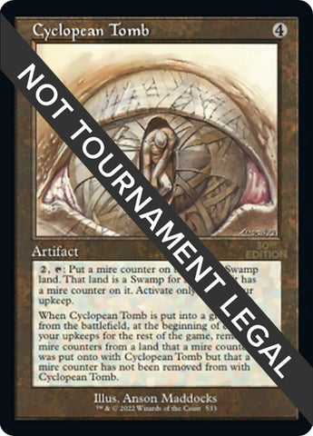 Image for Cyclopean Tomb (Retro Frame) (533) (30A)