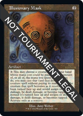 Image for Illusionary Mask (Retro Frame) (543) (30A)