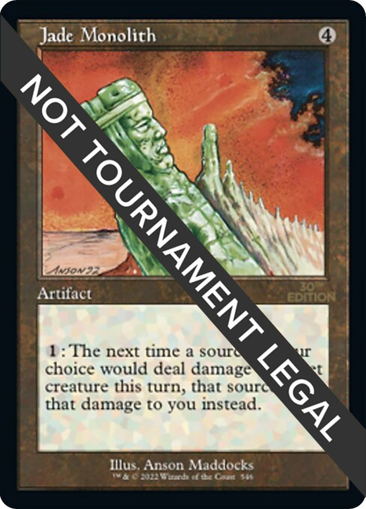 Image for Jade Monolith (Retro Frame) (546) (30A)