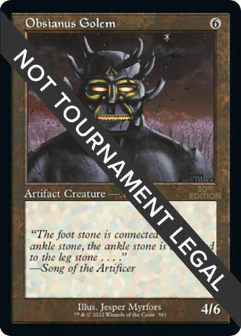 Image for Obsianus Golem (Retro Frame) (561) (30A)