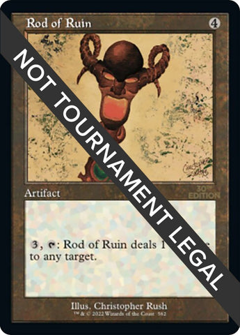 Image for Rod of Ruin (Retro Frame) (562) - Magic: The Gathering