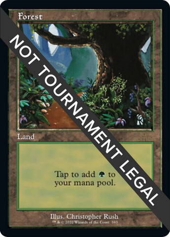 Image for Forest (593) (Retro Frame) (593) (30A)