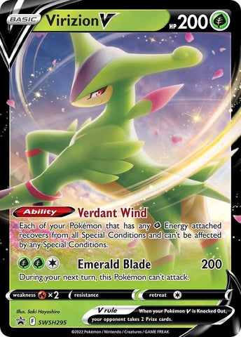 Image for Virizion V - SWSH295 (SWSH295) [SWSH: Sword & Shield Promo Cards]