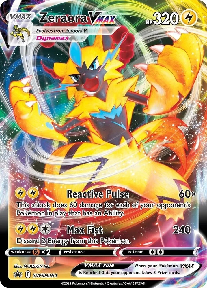 Image for Zeraora VMAX - SWSH264 (SWSH264) - Pokemon